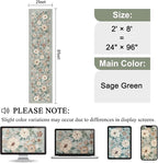 DUKINO 2x8 Runner Rug, Washable Runner Rug - Image 2