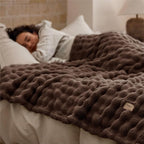 Bedsure Brown Twin XL Blankets for Bed - Image 4