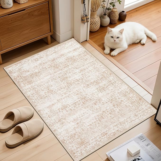 2x3 Area Rugs Living Room: Washable Rug - Image 2
