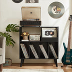 LELELINKY Large Record Player Stand, Turntable Stand - Image 10