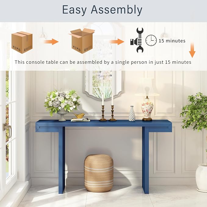 Large 60-Inch Console Table - Image 6