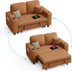 LINSY HOME Sectional Sleeper Sofa Pull Out Couches - Image 6