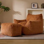 Gericco Oversized Bean Bag Chaise Lounge Chair Indoor by Gericco