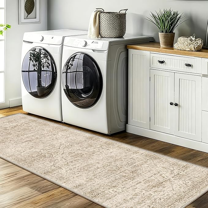 Washable Runner Rugs for Hallway 2x6 Rug Runners, Boho Vintage Kitchen Runner - Image 8