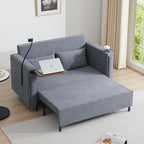 3-in-1 Convertible Sleeper Sofa Couch - Image 8