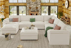 EASE MOOSE Oversized Sectional Modular Sofa，Comfty U Shape Sectional FSC - Image 4