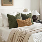 Faux Fur Throw Pillow Covers 20x20 Inch Set of 2 Boucle Neutral Decorative - Image 5