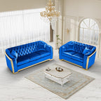 DAMAIFROM Mid Century Modern Chesterfield Sofa Couch, 5 Seat Tufted Sofas by DAMAIFROMFURNITURE