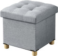 BRIAN & DANY Ottoman with Storage, Small Storage Ottoman by BRIANDANY