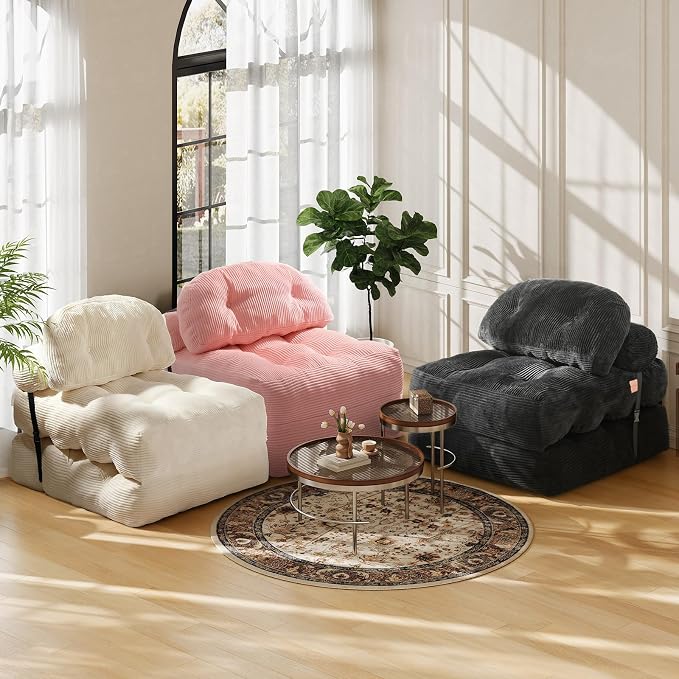Folding Sofa Bed, Convertible Sleeper Chair - Image 8