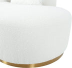 Pasargad Home Simona Collection Curved Sofa - Image 5