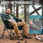 FUNDANGO Oversized Rocking Camping Chair - Image 6
