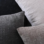 Set of 4 Soft Textured Decorative Throw Pillow Covers 18x18 Inch Cozy Farmhouse - Image 6