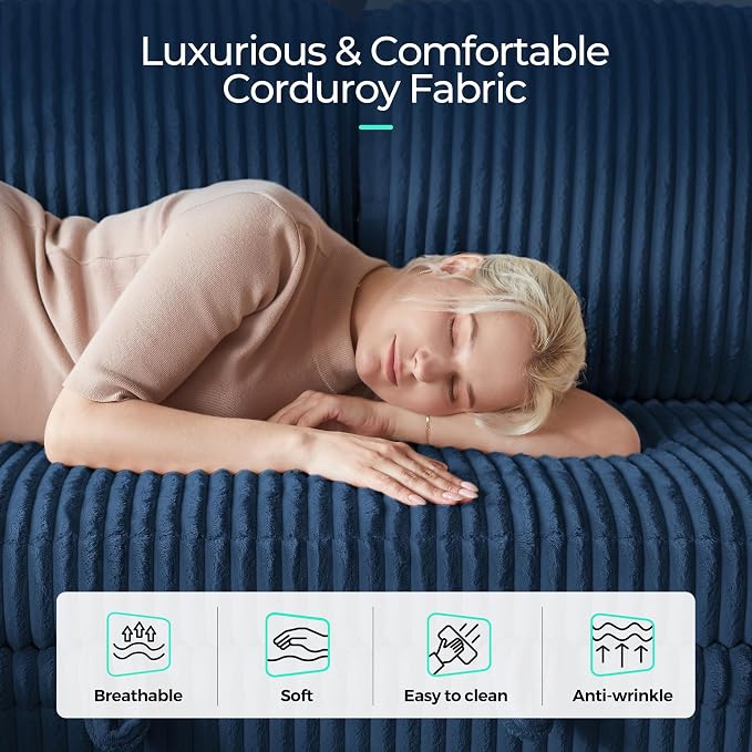 LINSY HOME Sectional Sleeper Sofa - Image 7