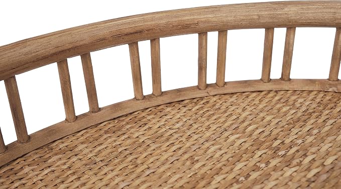 FINECASA Rattan Side Table - Image 6