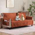 Soft Quilted Couch Cover with Pockets by Pamhaven