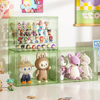 Clear Green Acrylic Figure Display Case - Image 2