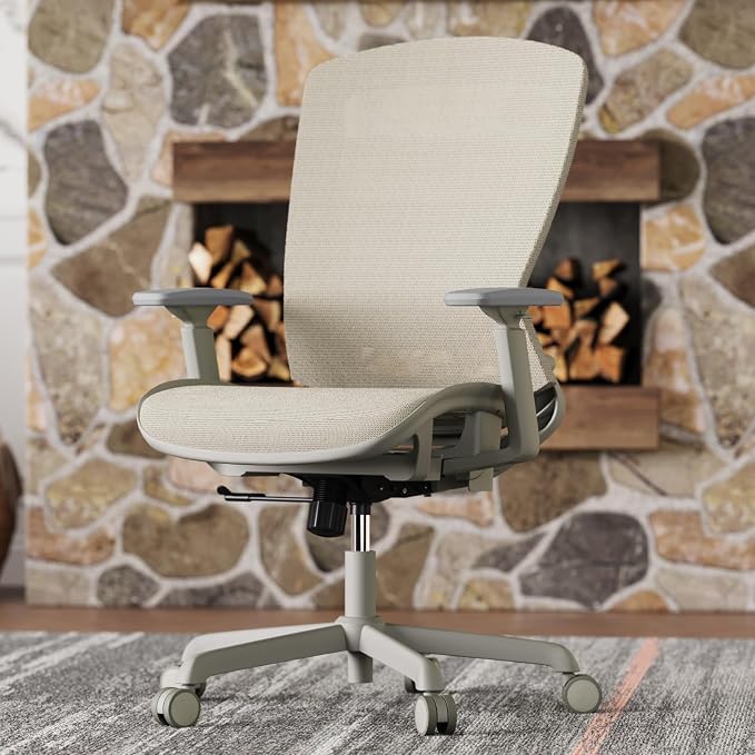 ELABEST Mesh Office Chair, Ergonomic Computer Desk Chair, Sturdy Task Chair- - Image 2
