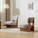 Accent Chairs Set of 2, Mid-Century Modern Chair - Image 3