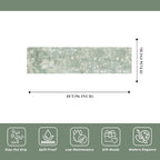 3x12 ft Non Skid Hallway Runner Rug - Image 2