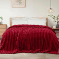 Exclusivo Mezcla Striped Queen Size Fleece Blanket by ExclusivoMezcla