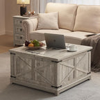 Joaxswe Farmhouse Coffee Table - Image 7