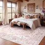 RELEANY Washable Area Rug, Large 10'x14', Water Repellent, Pet Friendly - Image 2