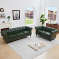 QHITTY 2 Piece Living Room Set, Sectional Chesterfield Sofa Contemporary by QHITTYFurnitureLife