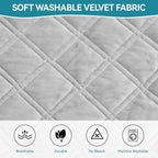Deep Dream Velvet Couch Cover for Dogs Washable, Sectional Couch Covers - Image 6
