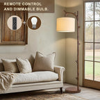 OYEARS Retro Farmhouse Floor Lamp - Image 4