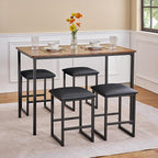 VECELO Kitchen Table and Chairs - Image 3