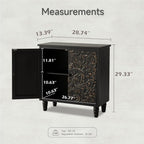 2 Door Farmhouse Storage Cabinet - Image 2