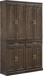 Crosley Furniture Stanton 2-Piece Pantry Storage Cabinet Set by CrosleyFurniture