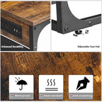 TUTOTAK C Shaped End Table - Image 9