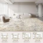 UERMEI 10x14 Washable Area Rug - Image 6