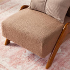 Oversized Accent Chair, upholstered armless mid Century Modern Living Room Chair - Image 7