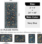 DUKINO 2x4 Rug for Entryway, Animal Washable Rug for Kitchen, Low Pile - Image 2