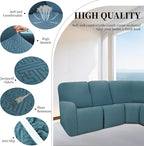 100% Waterproof Sectional Recliner Couch Covers - Image 6