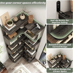 Armocity Corner Book Shelf - Image 4