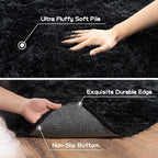 Pionblank Large Rug for Living Room 6x9, Modern Soft Shag Area Rug - Image 6