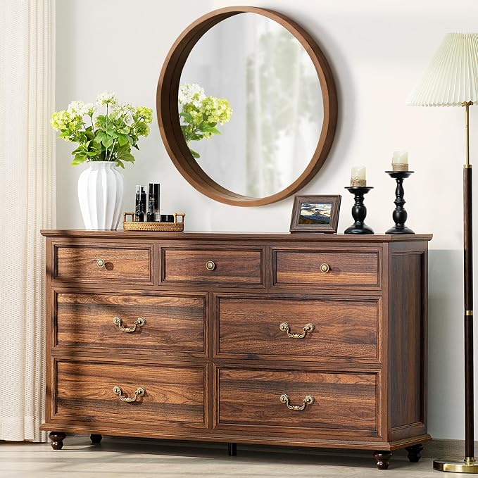 Joaxswe Farmhouse 54" 7 Drawers Dresser by Joaxswe