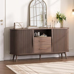 JOINICE 63" Fluted Storage Cabinet - Image 9