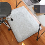 Ophanie Small Rug Washable Non Slip Throw Bedside Area Rugs, Fluffy Soft White - Image 6