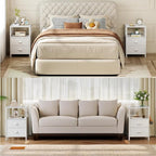 Furologee Nightstands Set of 2, End Table - Image 8