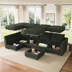 HONBAY Modular Sectional Sofa L Shaped Sectional Couch - Image 3