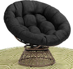 Bme 40" Ergonomic Wicker Papasan Chair by Bme