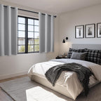 Short Blackout Curtains for Bedroom, 38 x 45 Inch | Thermal Insulated & Light - Image 6