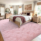 Noahas 8x10 Extra Large Pink Fluffy Soft Area Rug Non-Slip - Image 4
