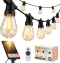 Brightech 104 FT Ambience Pro Solar Powered Outdoor LED String Lights by Brightech