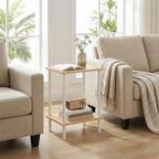 HOOBRO End Tables Set of 2, Small Side Table, Nightstand - Image 5